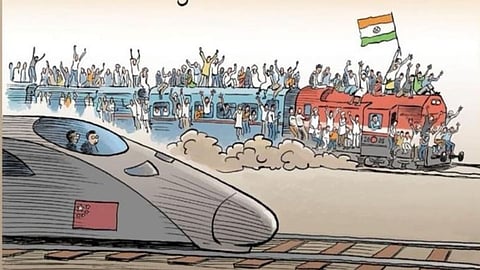 German Magazine Controversial Cartoon