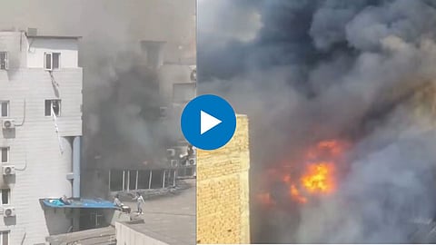 Beijing Hospital Fire News