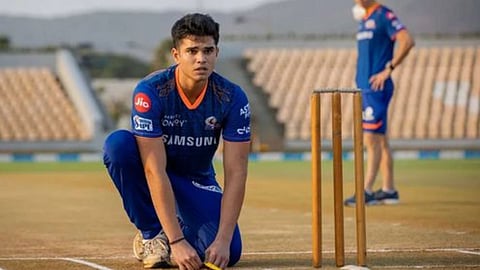 Arjun Tendulkar viral video