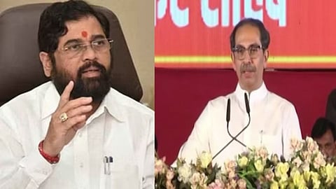 Eknath shinde and uddhav thackeray