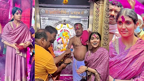 Rinku Rajguru At Jyotiba Temple