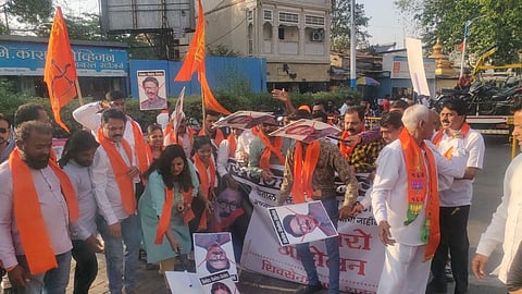 Pune Protest Against Arvind Sawant