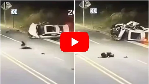 Accident Viral Video