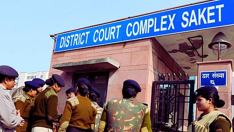 Delhi Saket Court Firing