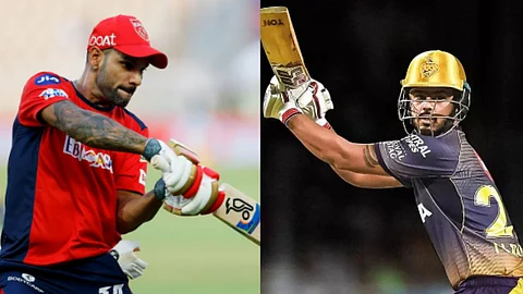 Nitish rana and shikhar dhawan