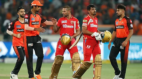 SRH vs PBKS Result Marathi