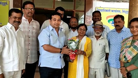 mla nitesh rane , devgad nagar panchayat