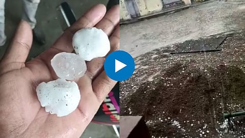 Beed Heavy Rain Viral Video