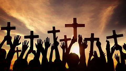 ulhasnagar, christian community morcha, azad maidan