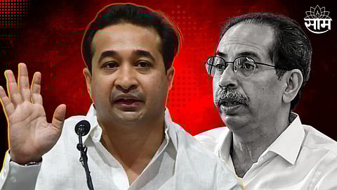 Nitesh Rane, Uddhav Thackeray, Sanjay Raut