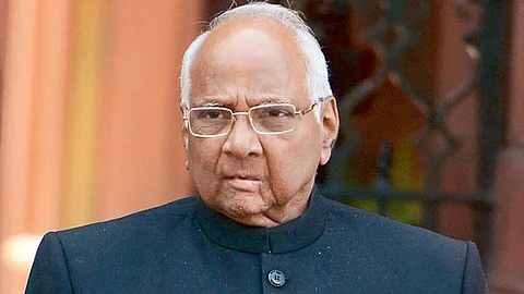 Nilesh Rane, Sharad Pawar,