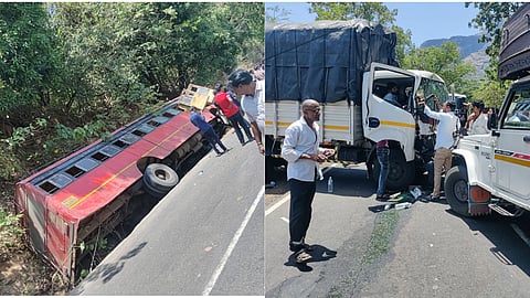 Malshej Ghat ST Bus Accident