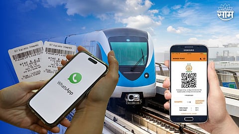 Metro Tickets Book On WhatsApp