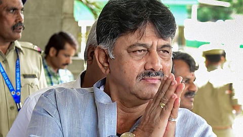 DK Shivakumar's emotional statement