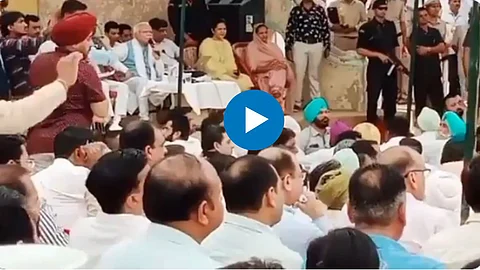 Chief Minister Manohar Lal Khattar Video