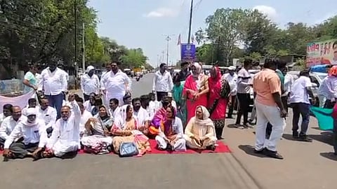 Dharashiv News, lokshahir annabhau sathe statue