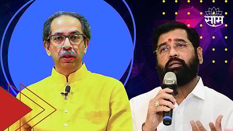 Uddhav Thackeray on Eknath Shinde