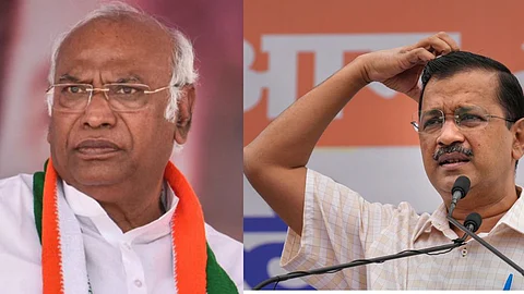 Arvind Kejriwal, Mallikaarjun Kharge