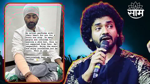 Arijit Singh Injured