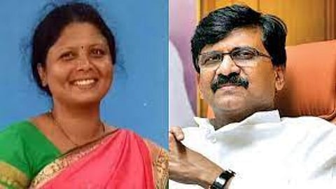 Sushma Andhare And Sanjay Raut