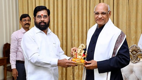 CM Eknath Shinde Meet Governor Ramesh Bais
