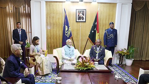 PM Modi Papua New Guinea Visit