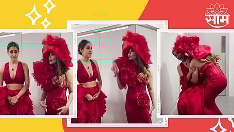 Rakhi Sawant And Sara Ali Khan Viral Video