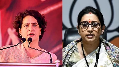 Smriti Irani on Priyanka Gandhi