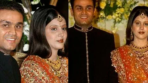 virender sehwag marriage