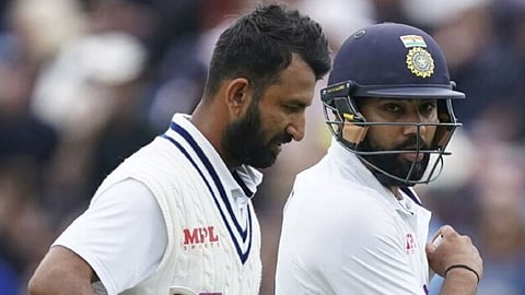 rohit sharma and cheteshwar pujara