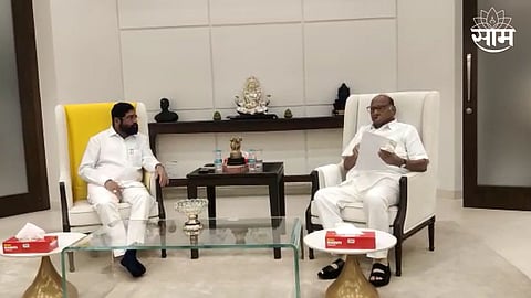 Sharad Pawar Meets Cm Eknath Shinde