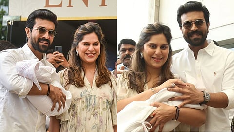 Ramcharan- Upasna Children Photos Viral