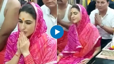 Sara Ali Khan Visit Ujjain Mahakal Temple