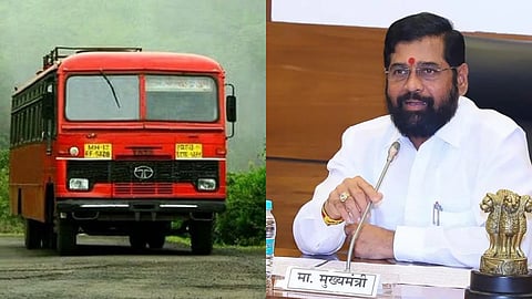 Cm Eknath Shinde on St Bus Employees Da Allowance