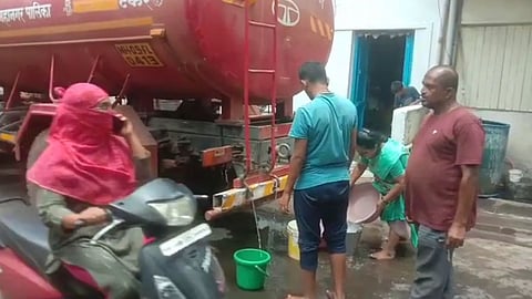 kolhapur, kolhapur water supply, kolhapur muncipal council, tanker