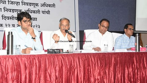 Chief Electoral Officer shrikant deshpande