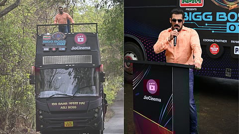 Salman Khan on Bigg Boss OTT 2 Set