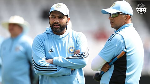 rohit sharma and rahul dravid