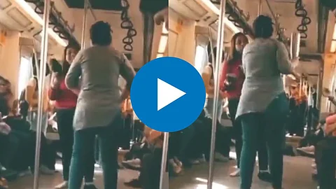 Delhi metro viral video