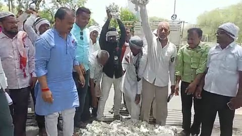 amravati, Swabhimani Shetkari Sanghatana, cotton price