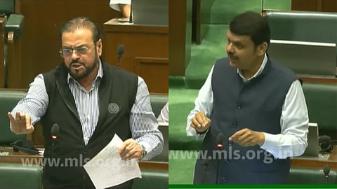 Devendra Fadnavis Answer to Abu Azmi''s Question