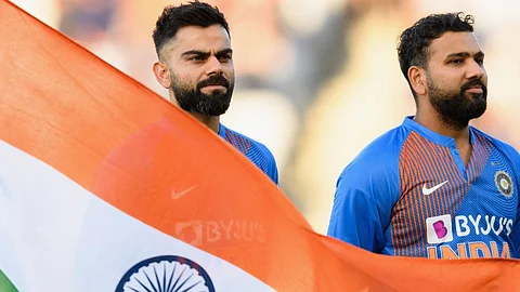 virat kohli with rohit sharma