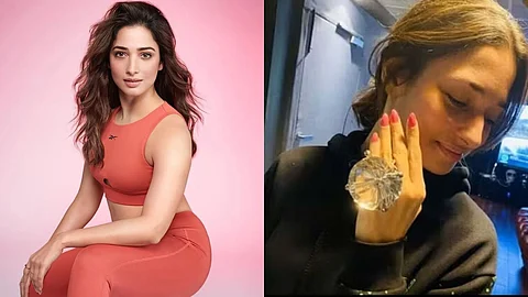 Tamannaah Bhatiya Dimond Ring Rumors