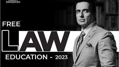Sonu Sood Launches Free LAW Coaching Program