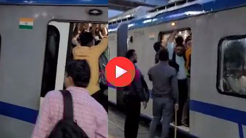 Mumbai Local Viral Video: