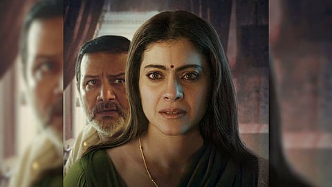 Kumud Mishra and Kajol in Lust Stories 2