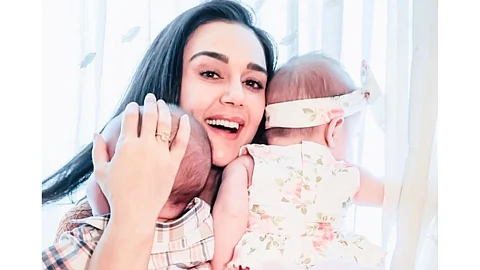 Preity Zinta Shares Photos Of Her Kids
