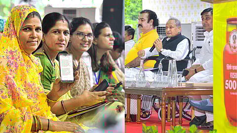 Rajasthan CM Ashok Gehlot transfers money to LPG subsidy beneficiaries