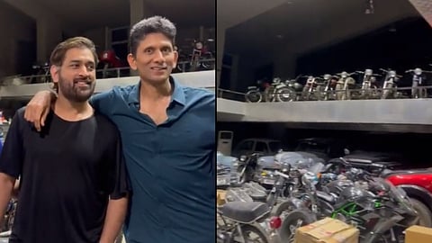 Venkatesh Prasad Share MS Dhoni Bike Collection Video