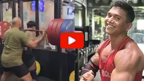 Justyn Vicky Dies in Gym Video